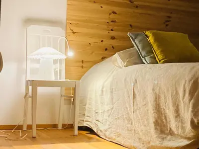 Ein Bett oder Betten in einem Zimmer der Unterkunft Studio Vineta