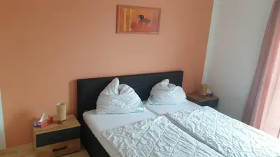 Ein Bett oder Betten in einem Zimmer der Unterkunft 