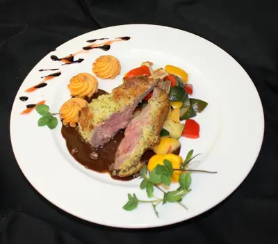 Essen im Hotel oder in der Nähe