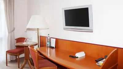 TV/Unterhaltungsangebot in der Unterkunft Carmina am See