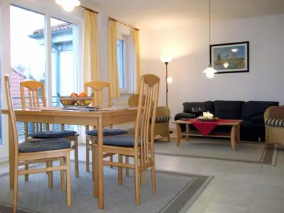 Ein Sitzbereich in der Unterkunft 
