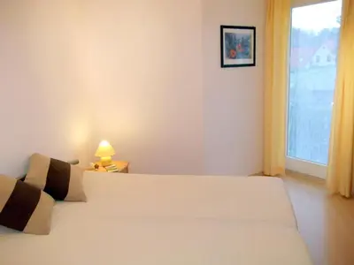 Ein Bett oder Betten in einem Zimmer der Unterkunft 