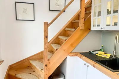 Küche/Küchenzeile in der Unterkunft Ferienhaus Wolff