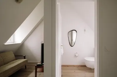 Ein Badezimmer in der Unterkunft Gartenhaus