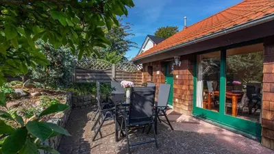 Ein Garten an der Unterkunft Hexenhaus kleine Finka