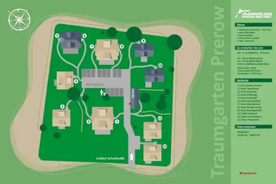 Grundriss der Unterkunft Traumgarten Villa Sanftmut
