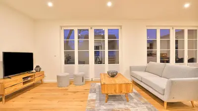 TV/Unterhaltungsangebot in der Unterkunft Traumgarten Villa Sanftmut
