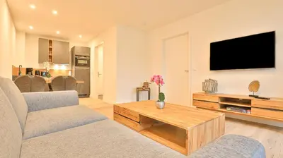 TV/Unterhaltungsangebot in der Unterkunft Strandhaus Zingst Apartment 12