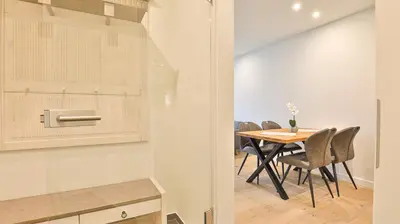 Küche/Küchenzeile in der Unterkunft Strandhaus Zingst Apartment 12