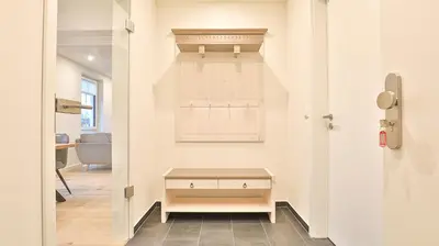 Ein Badezimmer in der Unterkunft Strandhaus Zingst Apartment 13