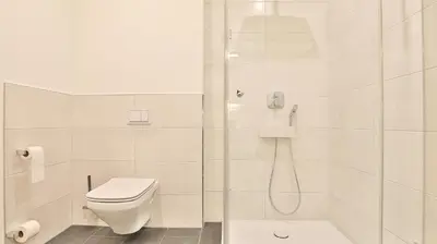 Ein Badezimmer in der Unterkunft Strandhaus Zingst Apartment 08