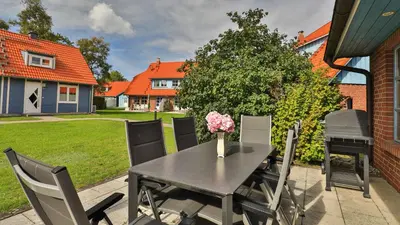 Das Gebäude in dem sich das Ferienhaus befindet