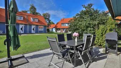 Ein Garten an der Unterkunft Heideröschen Park Heideröschen 7a