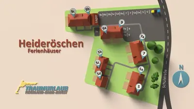 Grundriss der Unterkunft Heideröschen Park Heideröschen 9