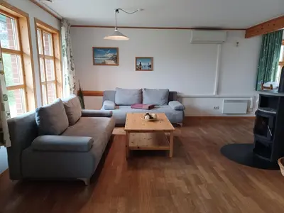 Ein Sitzbereich in der Unterkunft Heideröschen Park Heideröschen 9a