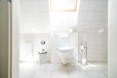 Ein Badezimmer in der Unterkunft Windflüchter Brise
