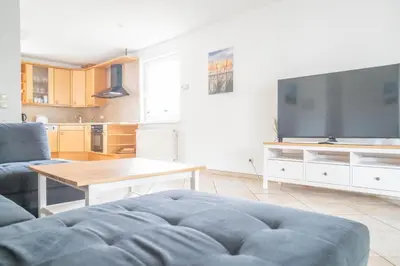 TV/Unterhaltungsangebot in der Unterkunft Windflüchter Hus