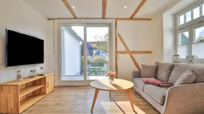 TV/Unterhaltungsangebot in der Unterkunft Mühlenhaus Tretmühle