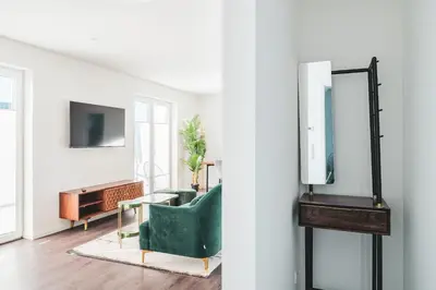 TV/Unterhaltungsangebot in der Unterkunft Dünenquartier Apartment 10