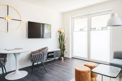 TV/Unterhaltungsangebot in der Unterkunft Dünenquartier Apartment 16