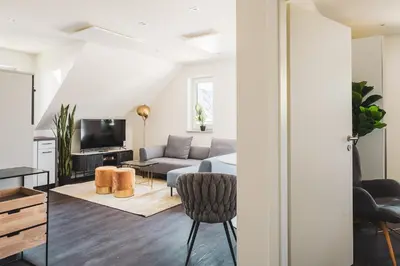 TV/Unterhaltungsangebot in der Unterkunft Dünenquartier Apartment 17