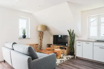 TV/Unterhaltungsangebot in der Unterkunft Dünenquartier Apartment 26