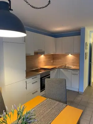 Küche/Küchenzeile in der Unterkunft Seestraße 70, Ap 30