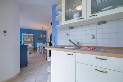 Küche/Küchenzeile in der Unterkunft Svea - a09388