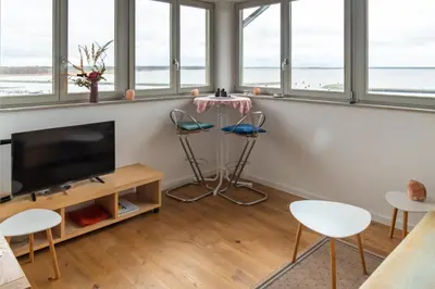 TV/Unterhaltungsangebot in der Unterkunft Ferienwohnung Kiek ut