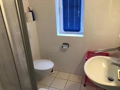 Ein Badezimmer in der Unterkunft -