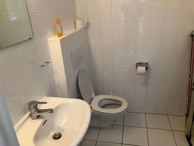Ein Badezimmer in der Unterkunft -