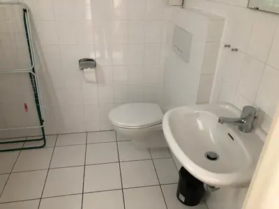 Ein Badezimmer in der Unterkunft -