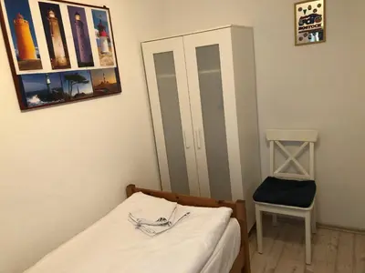 Ein Bett oder Betten in einem Zimmer der Unterkunft -