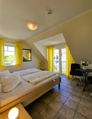 Ein Bett oder Betten in einem Zimmer der Unterkunft 