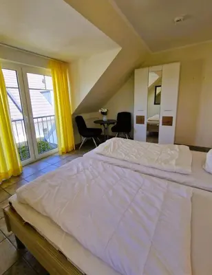 Ein Bett oder Betten in einem Zimmer der Unterkunft 