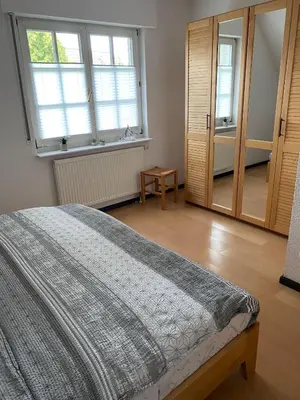 Ein Bett oder Betten in einem Zimmer der Unterkunft Mühlenstr 15 OG