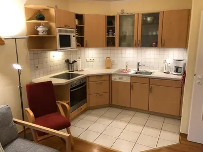 Küche/Küchenzeile in der Unterkunft Jordanstr 35 Wohnung 2