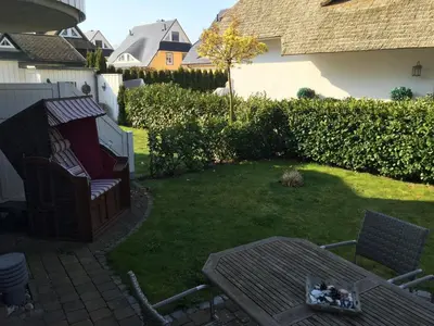 Ein Garten an der Unterkunft Seelord