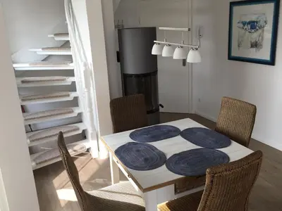 Ein Bett oder Betten in einem Zimmer der Unterkunft Piratennest 1