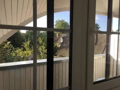 Ein Balkon oder eine Terrasse in der Unterkunft Piratennest 2