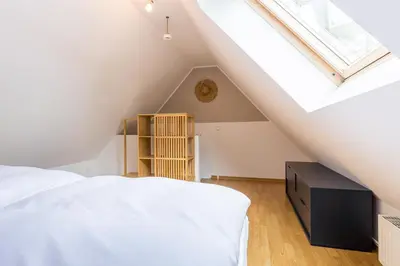 Ein Bett oder Betten in einem Zimmer der Unterkunft Strandleben 11 - Hans Kinder