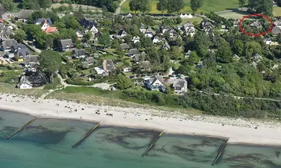 Naturlandschaft in der Nähe des Ferienhauses