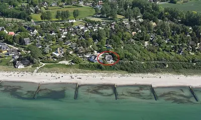 Naturlandschaft in der Nähe des Ferienhauses