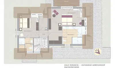 Grundriss der Unterkunft Windeck