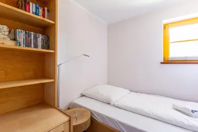 Ein Bett oder Betten in einem Zimmer der Unterkunft Haus Traudi