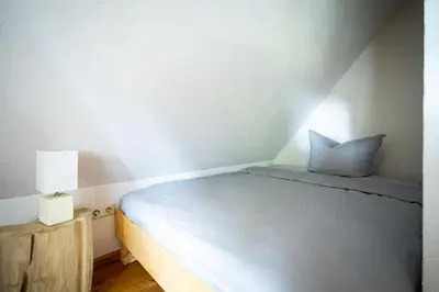 Ein Bett oder Betten in einem Zimmer der Unterkunft Haus Traudi