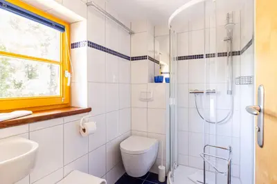 Ein Badezimmer in der Unterkunft Haus Traudi