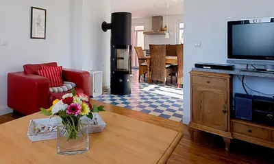 TV/Unterhaltungsangebot in der Unterkunft Kapitänshaus - Kajüte