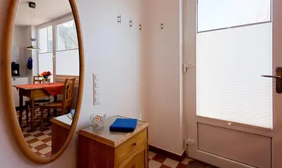 TV/Unterhaltungsangebot in der Unterkunft Kapitänshaus - Atelier