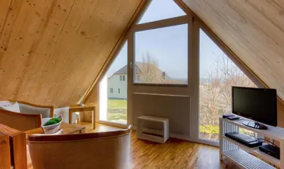 TV/Unterhaltungsangebot in der Unterkunft Kapitänshaus - Atelier